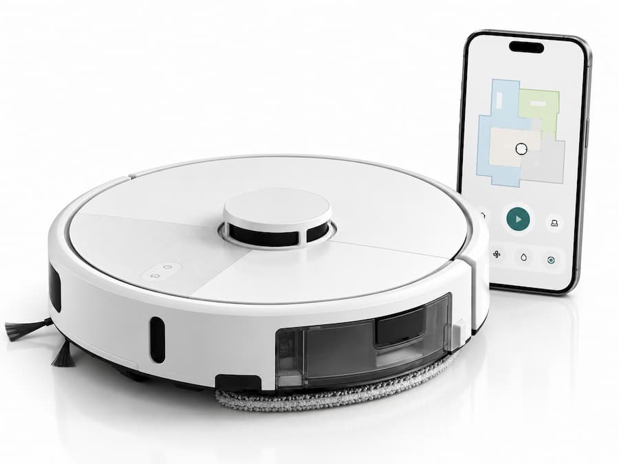 Roomba 115 Combo Blanco controlado mediante aplicación móvil Roomba Home