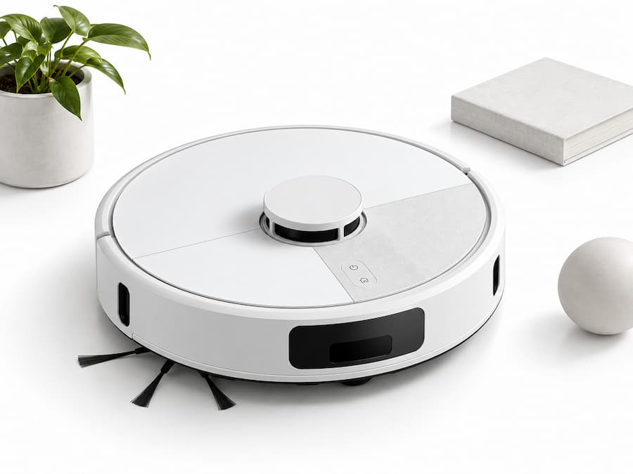 Sistema de navegación ClearView LiDAR del Roomba 115 Combo Blanco